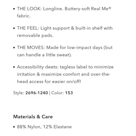 Aerie OFFLINE Real Me Leopard Longline Sports Bra – Size M – EUC - Picture 3 of 4